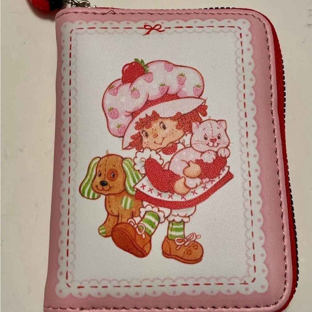 Strawberry Shortcake Pink Wallet NEW